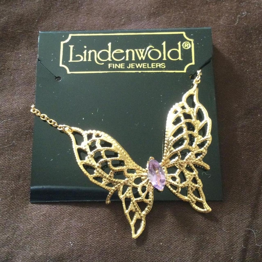Lindenwold Butterfly Necklace
